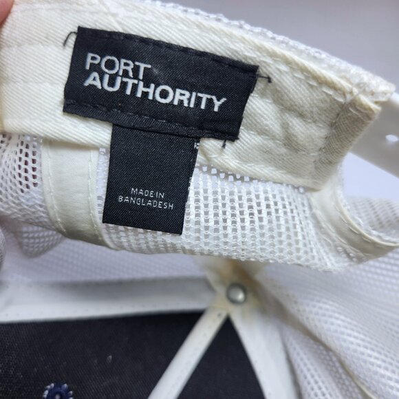 Vintage GE Appliances Snap-Back Hat Dark Blue White Mesh Back 100% Cotton - Picture 9 of 10